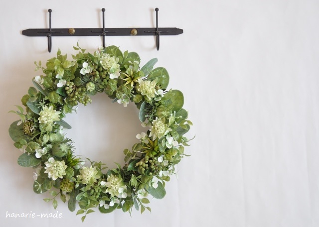 shade of leaves:丸葉ユーカリwreath