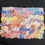 お花フレークシール