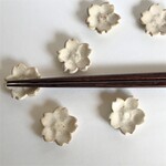 箸置き（白いさくら）2個セット