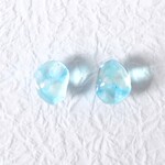 春の海〔ノンホールピアス / イヤリング /チタンピアス/シンプル / レジン鉱石〕       