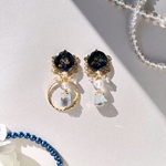 【オリジナル】「Moon Flower」イヤリング・ピアス