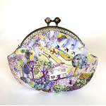 リバティ　がま口ポーチ