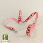 オーダー・omochimohi8様　🍓苺チロルとイチゴミルク色のリード