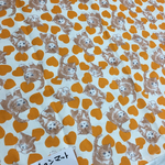 再販2ハートとネコ約40×60☆ランチョンマット