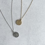 オールサージカルステンレス/コインネックレス/シルバー/ゴールド/華奢チェーン/金属アレルギー対応/金属アレルギーフリー/付けっぱなしOK