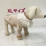 【即納品】つけ襟付きカットソー XLサイズ