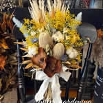 Natural Chic バンクシア&ココフラワーミモザbouquet