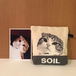heart-person様オーダー品❤︎愛猫の刺繍ポーチ