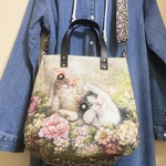 アッシュデザイン イジェヒョン てん様ぶら下げポーチつきショルダーバッグ