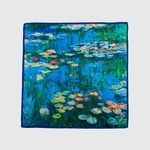 「睡蓮」モネ　世界の名画小判スカーフ