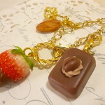 *限定*チョコかけイチゴのバッグチャーム*