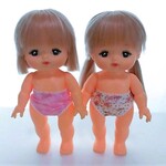 メルちゃんサイズ　パンツ２枚セット　小花柄　ピンク水玉　服　下着　パンツ　ソランちゃん　レミンちゃん