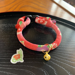 ハンドメイド　猫首輪