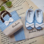 ＊小さなバッグとシューズ＊ﾌﾞﾙｰｽﾄﾗｲﾌﾟ＊