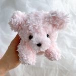 約21㎝　ねそべりクマさん　ピンク