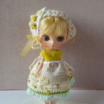 MB-263[ミディブライス ミモザの春コーデ５点セット] アウトフィット Blythe outfit　よしえ屋