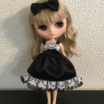 ミディブライス ドレス ブラック
