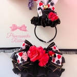 ペット用　チョーカー&カチューシャセット🐰❤️アリスうさぎセット①❤️♠️♦️robe🎀