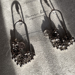 ［アレルギー対応］サージカルステンレス　シルバーつぶつぶピアス　“光”