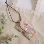 【デビュー記念価格】おでかけポリ袋ポーチ*リバティBetsyペールピンク