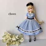 リカちゃん服　ブライス服　アリスの国から♠️♦️