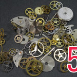 5g 時計歯車パーツ/アクセサリー素材/レジン