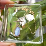 《silver925&14kgf》Australian doublet opal ❃ gold necklace ✴︎