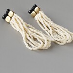 エクリュ*【Long Beads】ピアス/イヤリング