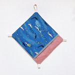ＬＬ★イルカ🐬と海（ピンク）★ふかふか中綿入り★フェレット ハンモック