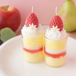 カップショートケーキキャンドル小