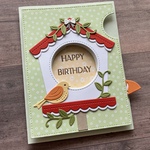 【誕生日カード】Birdhouse