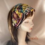 ⭐️capella⭐️《再販》オリジナル　大人のためのビーニーターバン　個性的なフランス製ニット生地