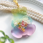 くまさん🧸シャカシャカキーホルダー🫧