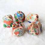 ＊お手玉　5コ＊＊小豆入り
