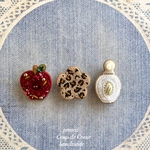 M様専用ページ　Apple /Leopard Flower /Perfume Bottle 