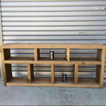 アンティーク風テレビボード足場材