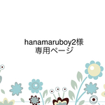 hanamaruboy2様専用購入ページです