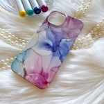 送料込ꨄ【全機種対応】カラー✖︎大理石柄