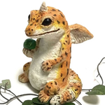 羽根の生えたヒョウモントカゲモドキちゃん