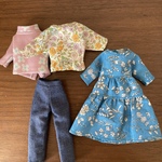 リカちゃん　春の花柄セット