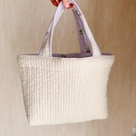 オフホワイト　ヌビバッグ　