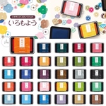 シャチハタ　いろもよう　インクパッド　消しゴムはんこに！