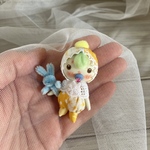 おしゃぶりベビちゃん♪(黄色)