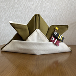 かぶれる兜　布製　Sサイズ　ハンドメイド
