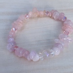天然石【〜Cherry blossoms〜桜吹雪〜】 春 ピンク 桜 花びら ローズクォーツ 恋愛運 濃い 恋愛 結婚 ブレスレット ブレス レイキヒーリング レイキ エンジェルリンク 高次元 