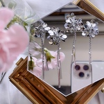 2pcs)2697)メタルタッセル)rhodium#4f