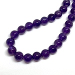 20粒◆アメジスト(紫水晶)◆8㎜ラウンド