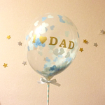 期間限定《ブルー×I♡DAD》父の日コンフェッティバルーンキット♡