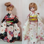 ご予約品　22センチドール用振袖