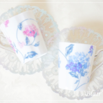 紫陽花(アジサイ)のマグカップ⋆*❋